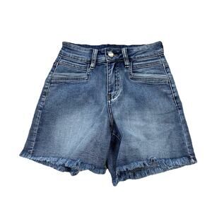 Coco Carmen Shorts Small Stretch NEW Denim Blue Medium Wash 5" Inseam 17-12